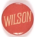 Wilson Red and White Keystone Badge Celluloid