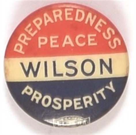 Wilson Peace, Preparedness, Prosperity