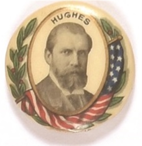 Hughes Laurel and Flag Celluloid