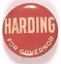Harding for Governor of Ohio