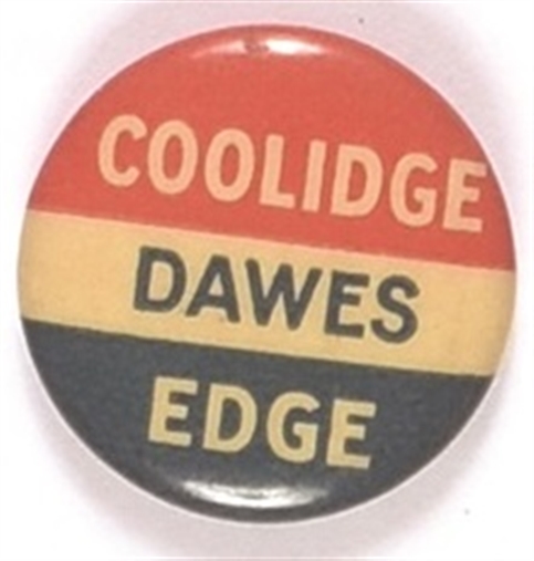 Coolidge, Dawes, Edge New Jersey Coattail