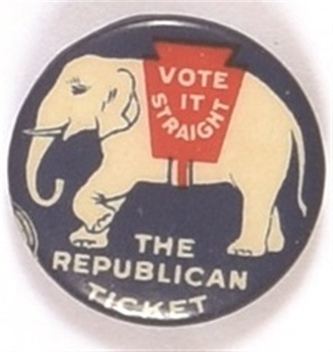 Coolidge Straight Republican Ticket