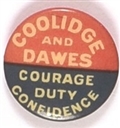 Coolidge Courage, Duty, Confidence