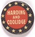 Harding, Coolidge Ring of Stars Celluloid