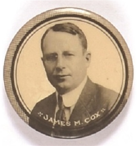 James M. Cox Picture Pin