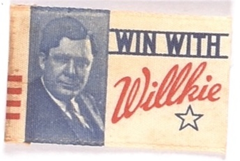 Win With Willkie Mini Flag