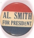 Al Smith for President RWB Celluloid