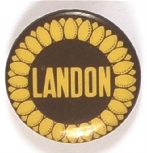 Landon Bright Yellow Sunflower Pin