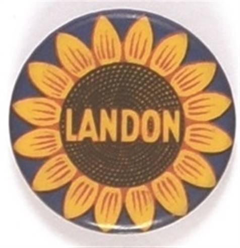 Landon Sunflower Celluloid, Blue Border