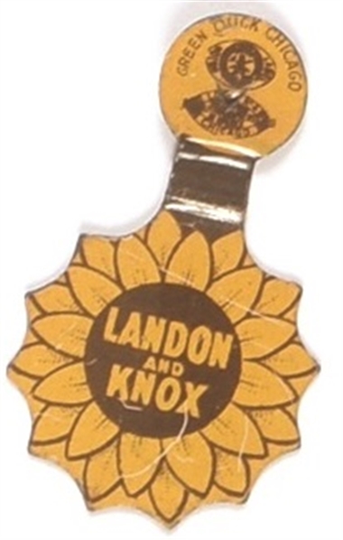 Alf Landon Sunflower Tab