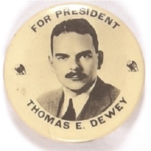 Dewey for President Eagles Pin