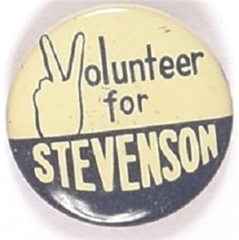 Volunteer for Stevenson