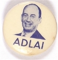 Adlai Blue and White Celluloid