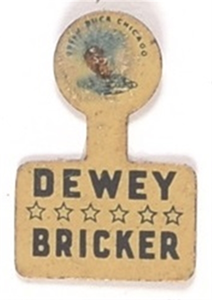 Dewey, Bricker Litho Tab