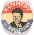 JFK Red, White and Blue Celluloid