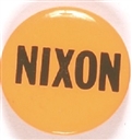 Nixon Orange and Black Celluloid