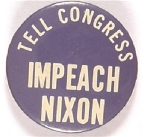 Tell Congress Impeach Nixon