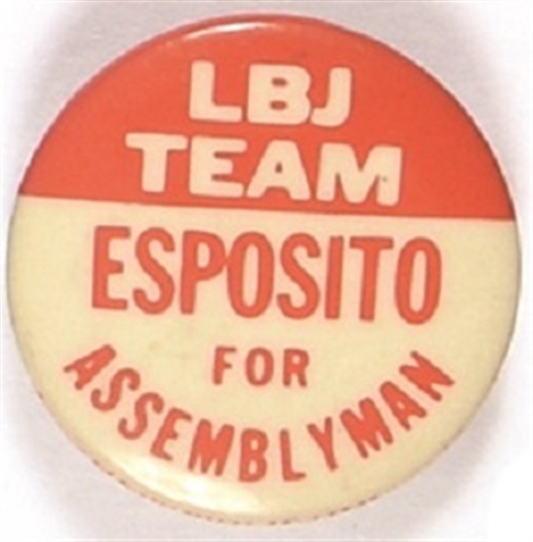 LBJ Team, Esposito NY Coattail