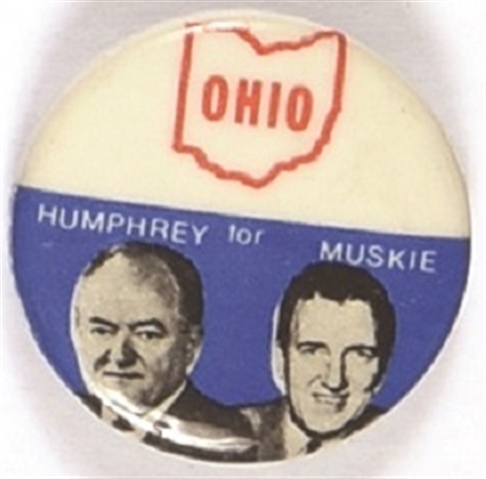 Humphrey, Muskie Ohio Jugate