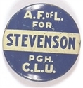 Scarce AF of L for Stevenson Pittsburgh