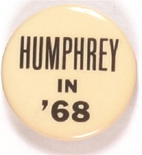 Humphrey in 68