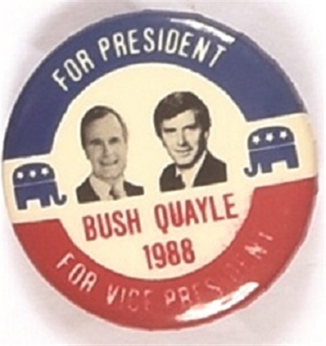 Bush, Quayle 1988 Jugate