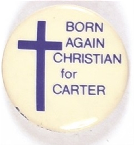 Born Again Christian for Carter