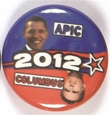 Obama, Romney 2012 APIC Celluloid