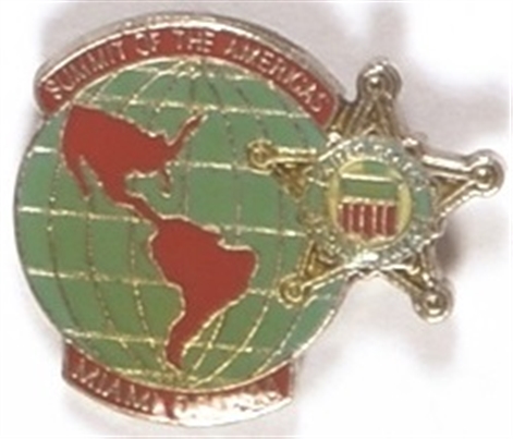 Secret Service Summit of the Americas Pin