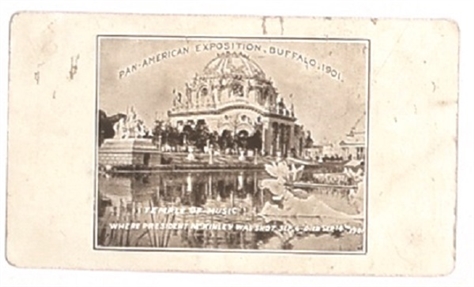 Buffalo Temple of Music Aluminum Card