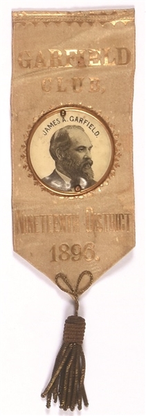 McKinley Garfield Club Ribbon