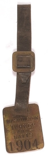 Parker 1904 Brass Fob