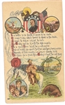 Theodore Roosevelt Poetry Postcard