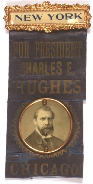 Hughes for President New York Ribbon