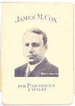 James Cox Telbax Card