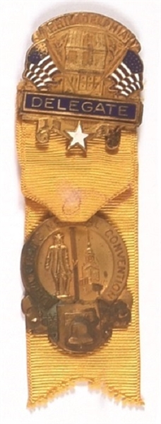 Truman 1948 Delegate Badge