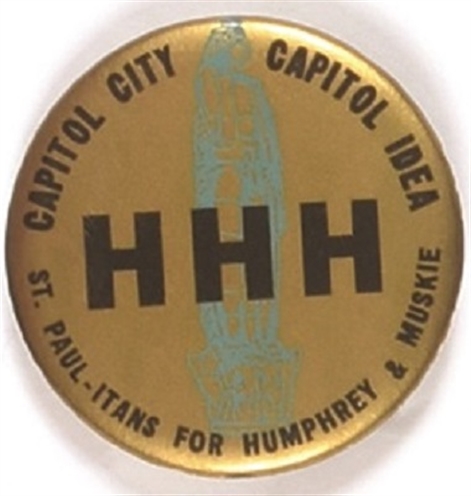 Humphrey Capitol City Gold Celluloid