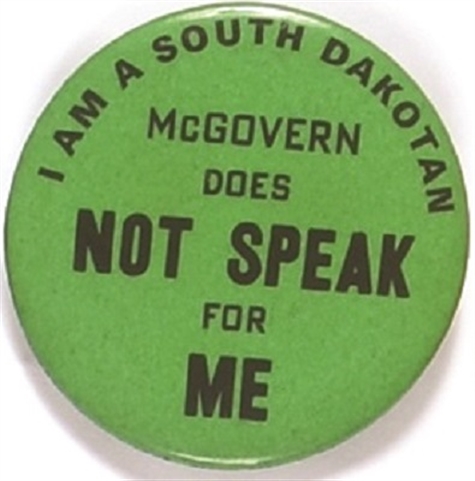 I am a South Dakotan McGovern Does Not Speak for Me