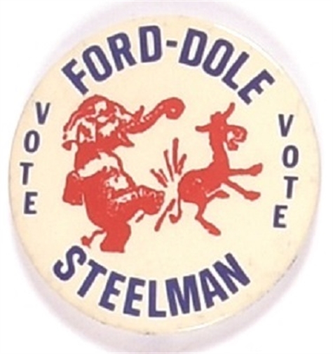 Ford, Dole, Steelman Texas Coattail