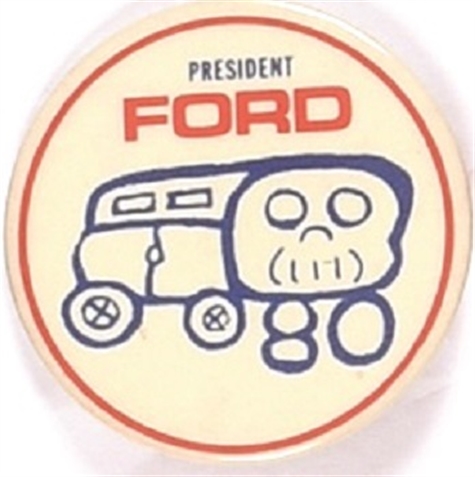 President Ford 1980 Celluloid