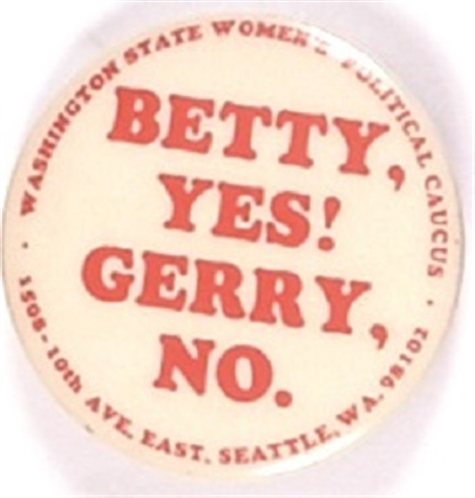 Betty Yes! Gerry No! 