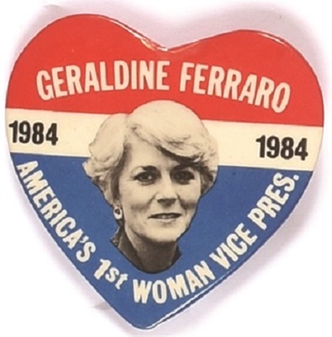 Ferraro First Woman Vice President