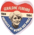Ferraro First Woman Vice President