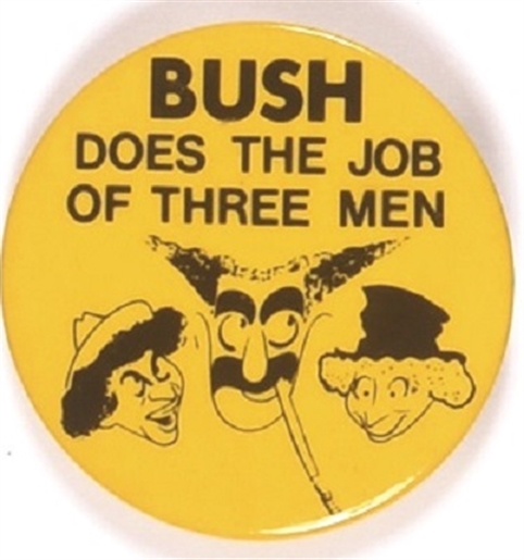 Bush Marx Brothers Pin