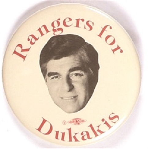 Rangers for Dukakis