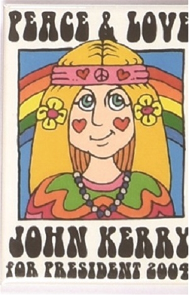 Peace and Love John Kerry