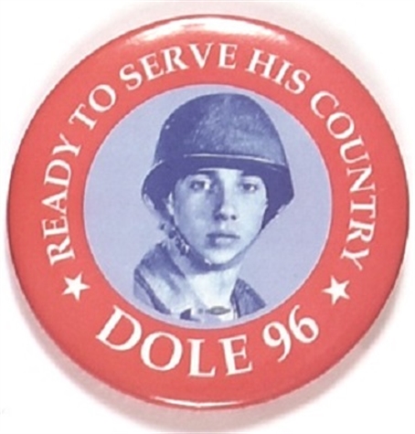 Dole Ready to Serve his Country