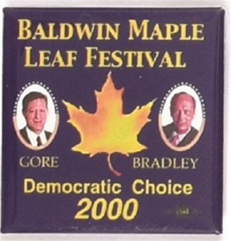 Gore, Lieberman Baldwin Maple Leaf Festival