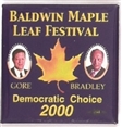 Gore, Lieberman Baldwin Maple Leaf Festival