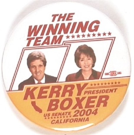 Kerry, Boxer California Coattail